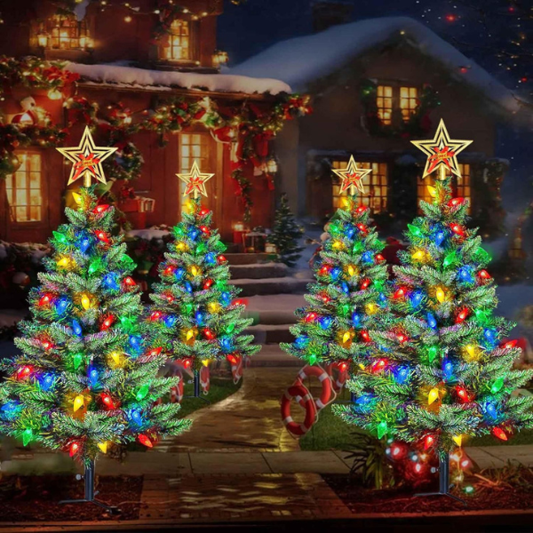 Frosty's Mini Christmas Trees