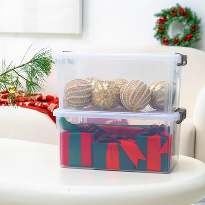 17-Quart Christmas Containers